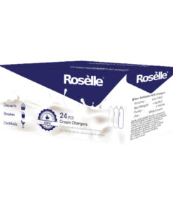 Roselle 8g Cream Charger : 96 Pack